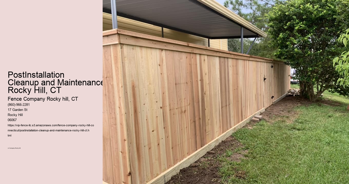PostInstallation Cleanup and Maintenance Rocky Hill, CT