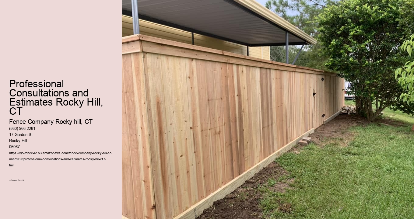 Professional Consultations and Estimates Rocky Hill, CT
